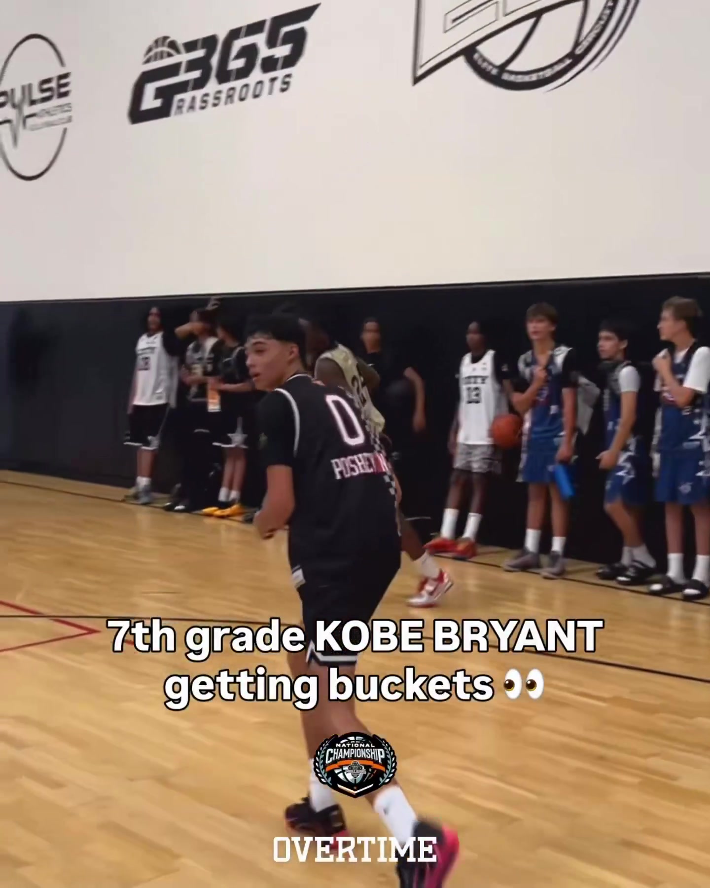 七年级小孩Kobe Bryant在青少年联赛集锦引热议 父亲是狂热的科比球迷