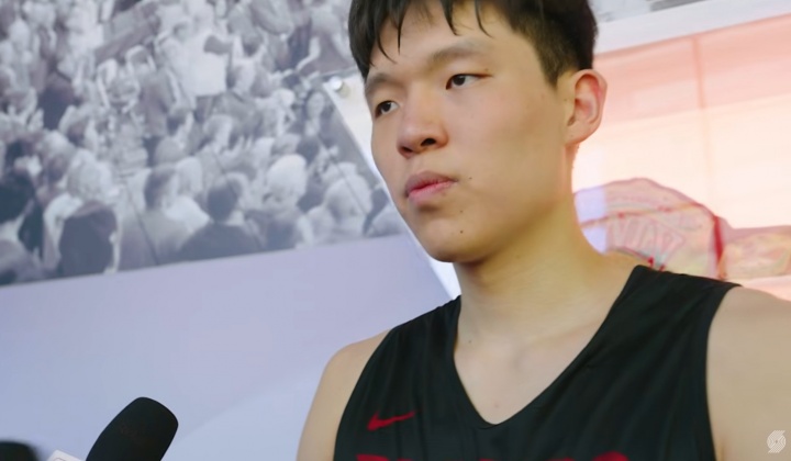 杨瀚森：期待与莫兰特搭档 称其身体天赋劲爆