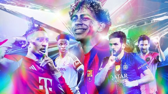 ESPN百大边锋11-20：萨拉赫第17，皇马新援迪奥曼德第18