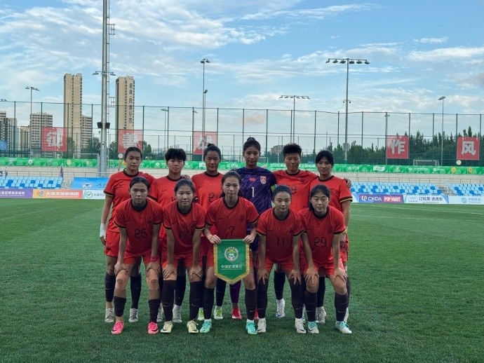中国U20女足2-0辽宁沈北禾丰女足，周欣怡梅开二度